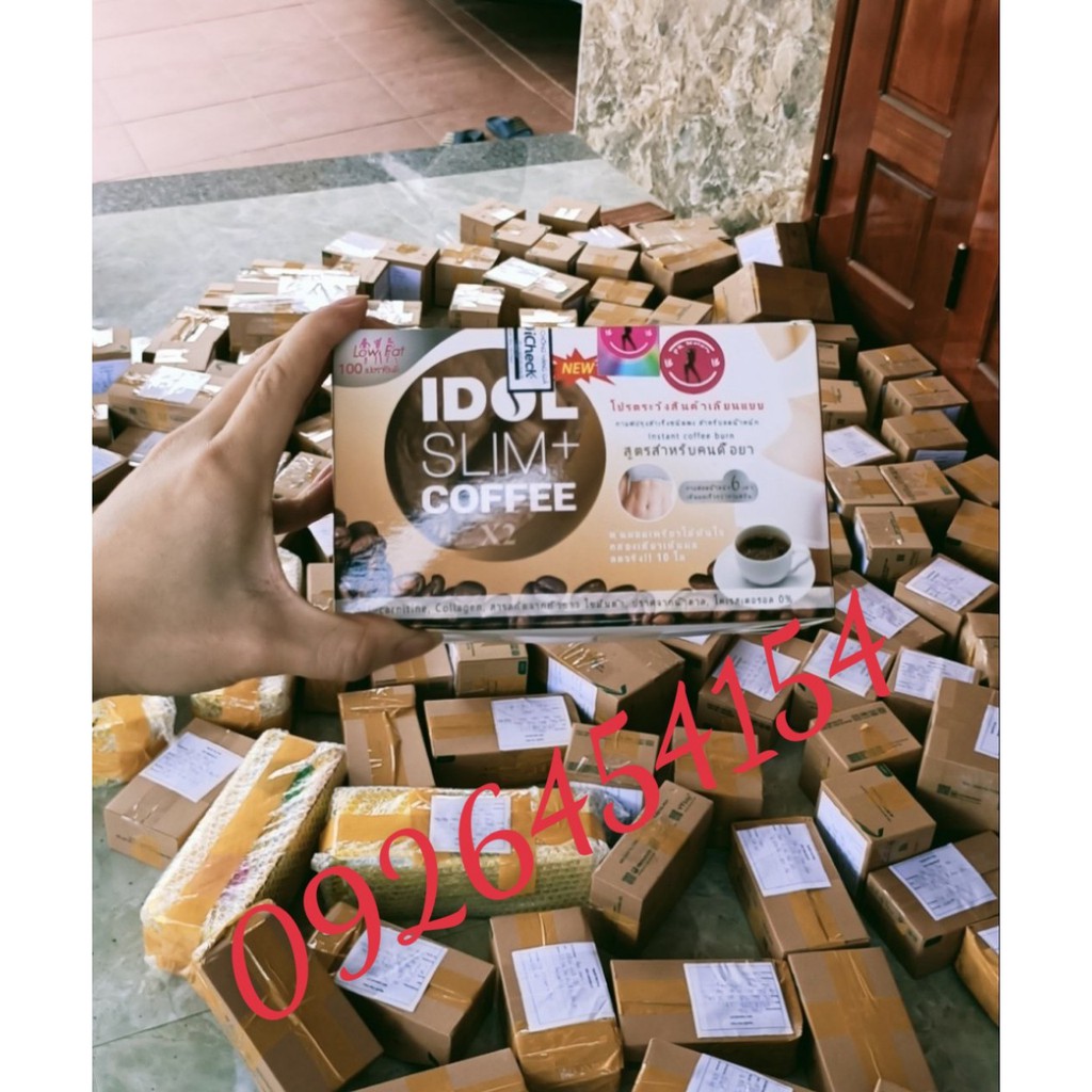 (HÀNG CHUẨN AUTH) Cà phê giảm cân Idol slim coffee Thái Lan Loại 1 CỰC MẠNH