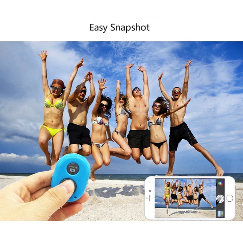 Không dây Bluetooth Điện thoại thông minh Camera Điều khiển từ xa Màn trập cho Selfie Stick Tương thích Monepad Android iOS