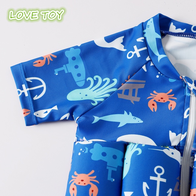 Set 2 Áo Phao Bơi Liền Quần An Toàn Cho Bé