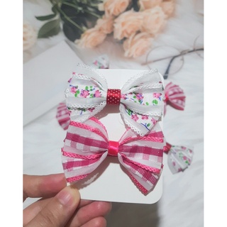 Set 2 kẹp tóc nơ xinh cho bé