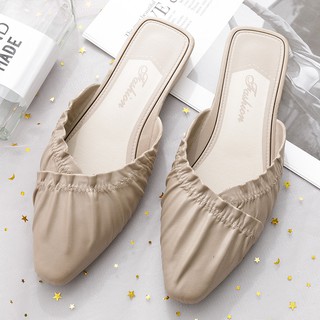 Giầy Búp Bê Bệt Mũi Nhọn Style Hàn Quốc, Giày Nữ Đế Bệt Siêu Mềm
