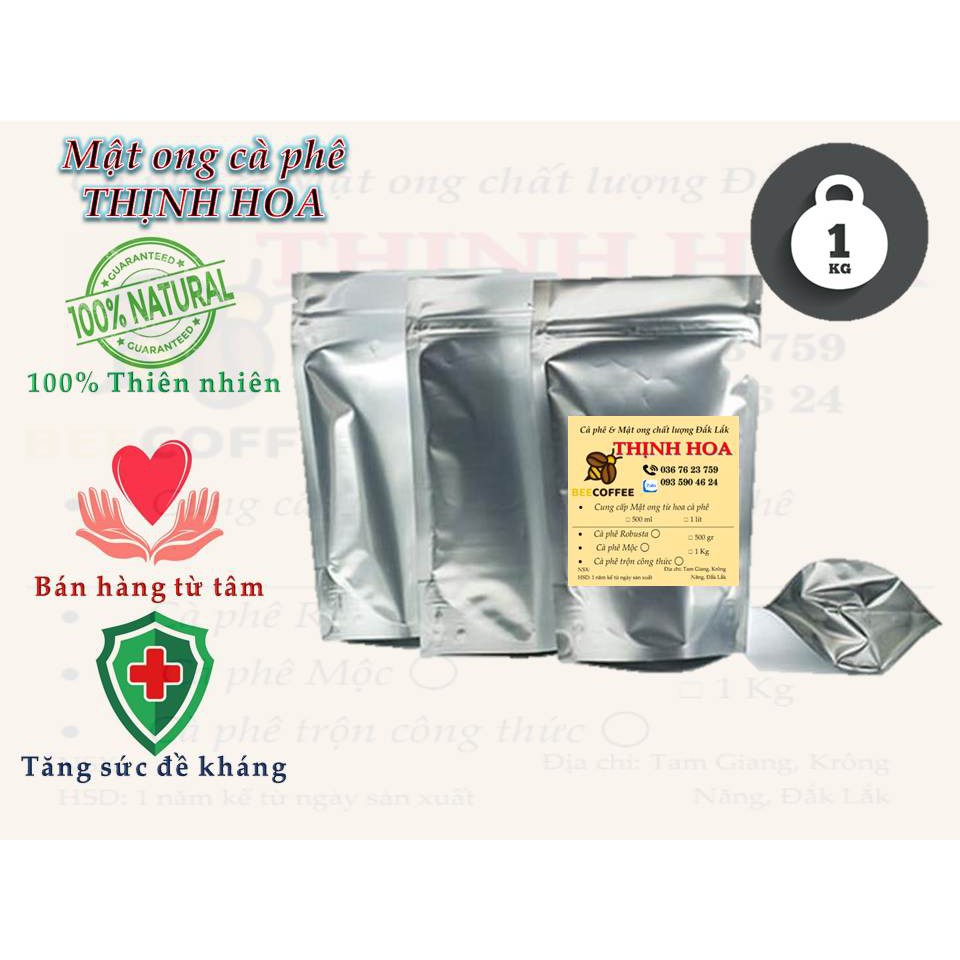 Cà phê hạt rang xay nguyên chất Đắk Lắk 1 Kg | BigBuy360 - bigbuy360.vn