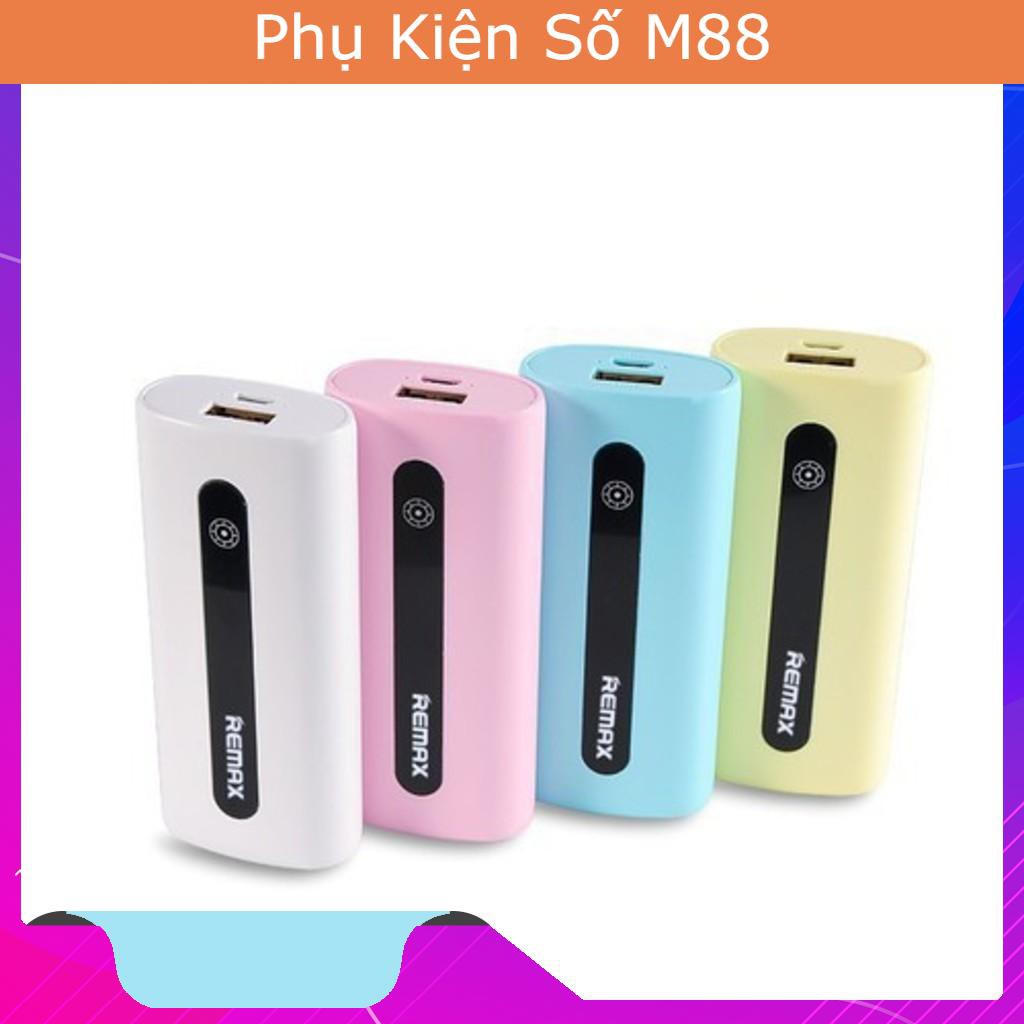{ sản phẩm HOT }  Pin sạc dự phòng mini Remax 5000mah - pin remax _M2