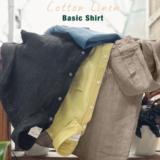 Sơ mi Linen basic