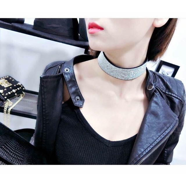 VÒNG CỔ CHOKER ĐÁ