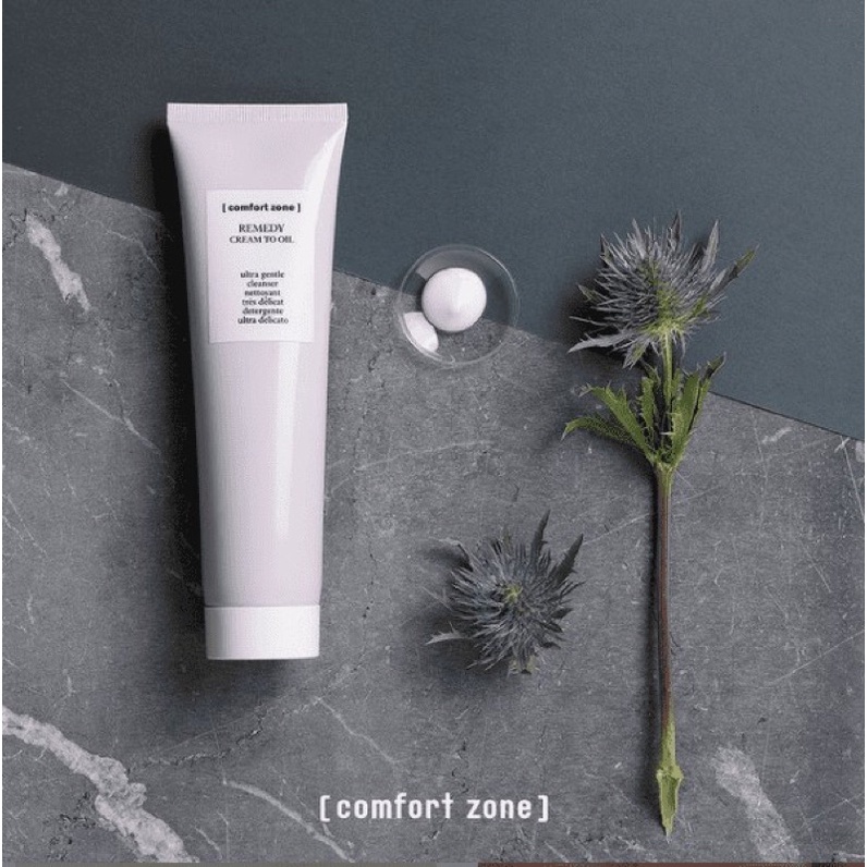 Sữa rửa mặt phục hồi và dịu da Comfort Zone Remedy Cream to Oil 100ml