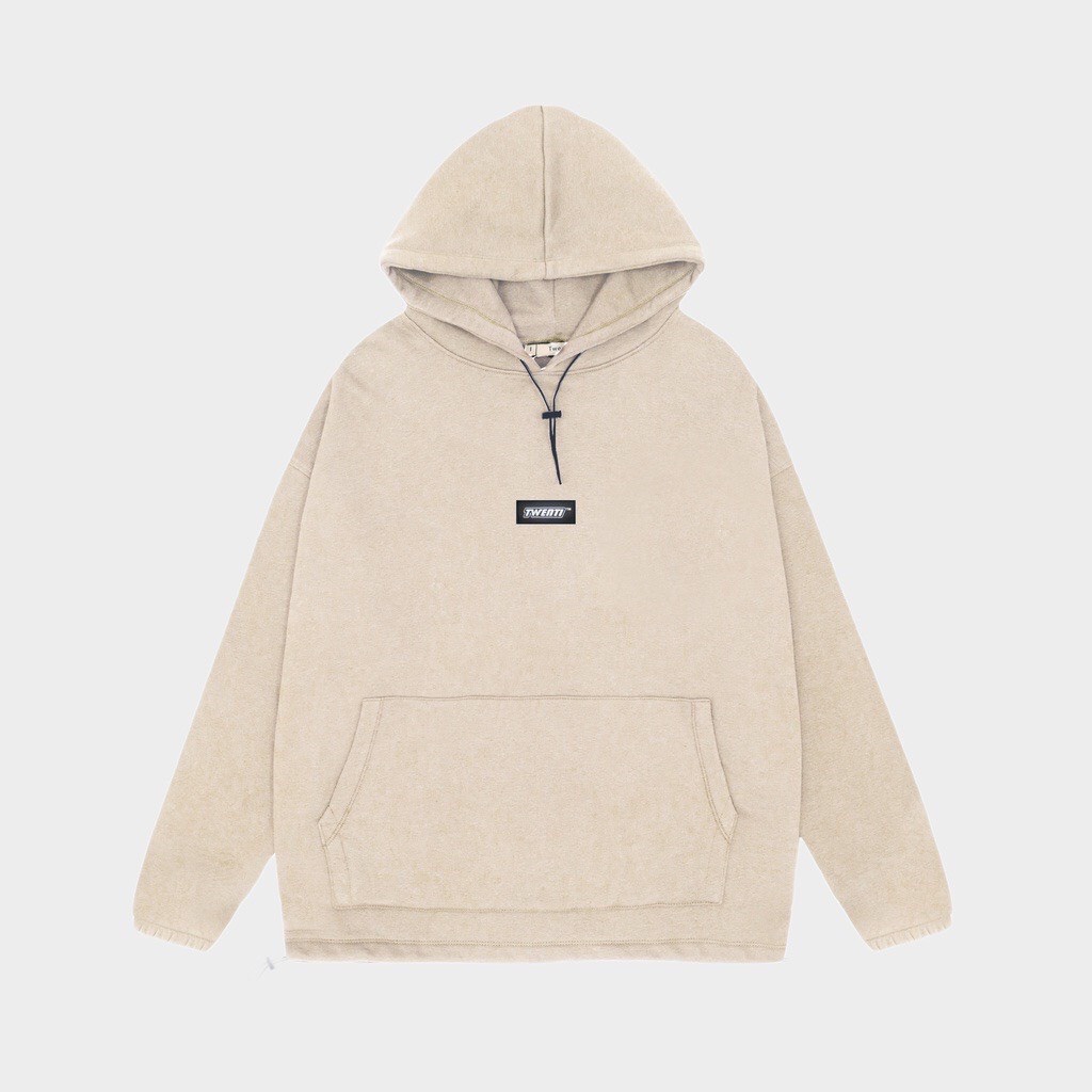 Áo Hoodie TWENTI Mini Nỉ In Nổi Thời Trang Nam Nữ Unisex Form Rộng Phong Cách Hàn Quốc
