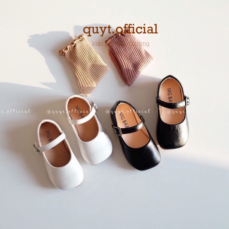 [Có sẵn/Size21-25] Giày búp bê dáng cơ bản tiệm nhà Quýt quai dán