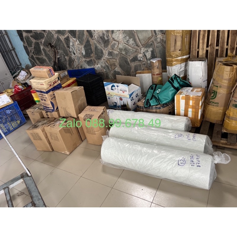 Sợi nỉ thuỷ tinh nhét pô, làm composite (1 cuộn)