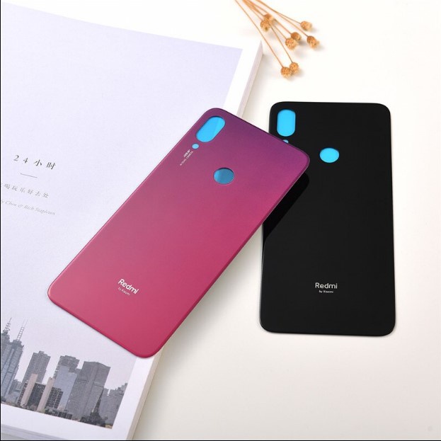 Nắp lưng Xiaomi Redmi Note Note 7 / 7 Pro - Chất liệu kính Có quà tặng kèm