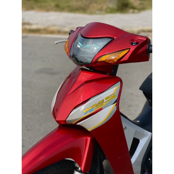 Tem wave S ghép crom dán cho xe 50cc-100-110