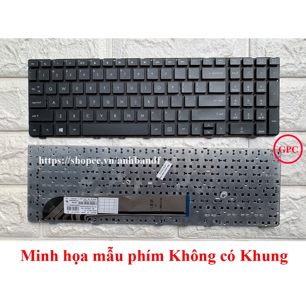 Bàn Phím Laptop Hp Probook 4530 4530S 4535S 4730S 4735s chuẩn US Nhập Khẩu - Bảo Hành Đổi Mới Uy Tín