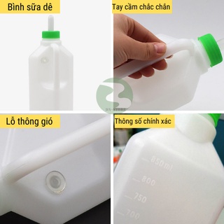 Bình bú cho Bò Dê, Bình sữa cho dê cừu con uống dung tích 2L nhập khẩu DN58