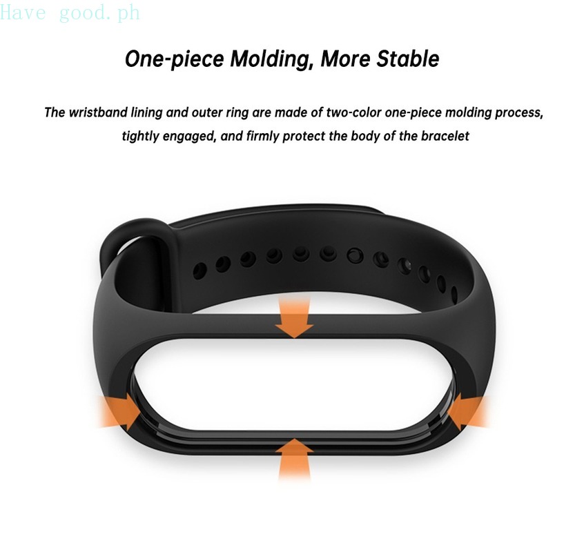 Silicone Dây Đeo Thay Thế Chất Liệu Silicon Thiết Kế Nhiều Lỗ Thời Trang Cho Xiaomi Mi Band 5 Mi Band 4 3