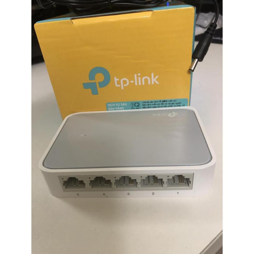 Bộ chia mạng 5 cổng TP-Link TL-SF1005D  - Bộ Chia Tín Hiệu 5 cổng 10/100Mbps - BH 5 năm