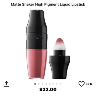 Son Lancome Matte Shaker High Pig Liquid Lipstick 390k