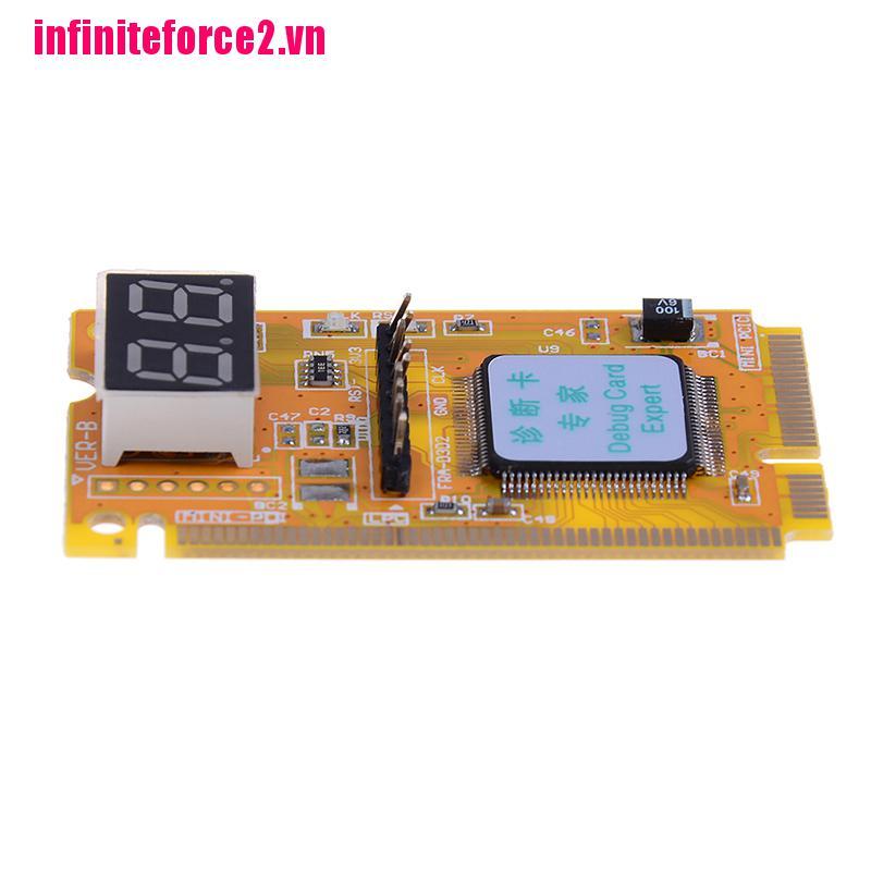 2 Thẻ Chẩn Đoán Mini Pci-E Lpc Pc 3 Trong 1