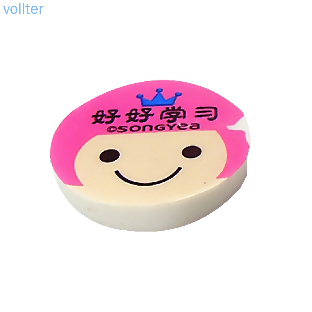 Gôm Bút Chì Hình Tròn Màu Sắc Ngẫu Nhiên