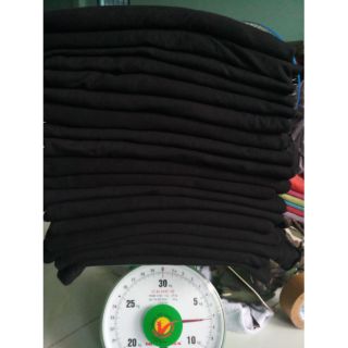 Vải cotton đen 4c chị hoàng oanh
