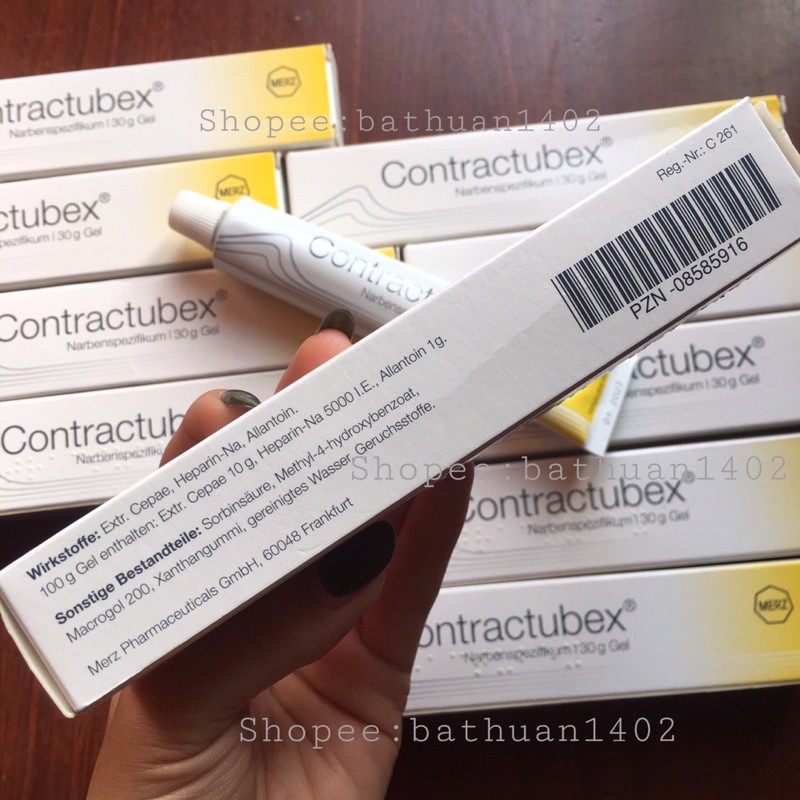 [NỘI ĐỊA ĐỨC] Kem sẹo CONTRACTUBEX 30g (date mới 2024)