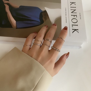 set nhẫn phong cách cổ điển dành cho nữ