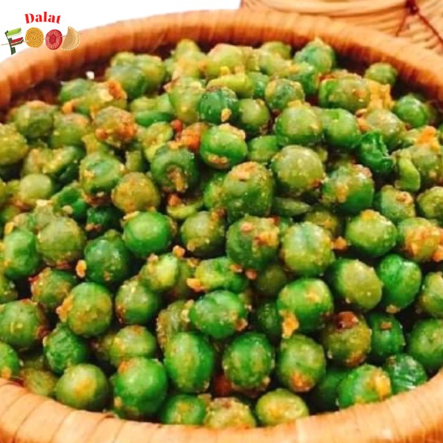 Đậu Hà Lan Cay Giòn Tỏi Ớt 500gr Hạt To Tròn Loại 1 [nhập mã giảm 10%]