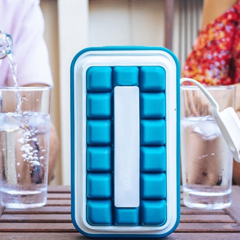 Khuôn silicon làm đá viên 36 ngăn tiện dụng kích thước nhỏ gọn