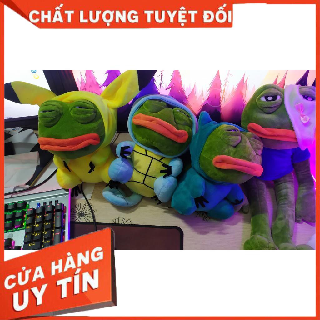 Ếch xanh pepe khuôn mặt biểu cảm - Hàng độc lạ Pepe Frog