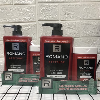 DẦU GỘI ĐẦU ROMANO (180g - 650g)