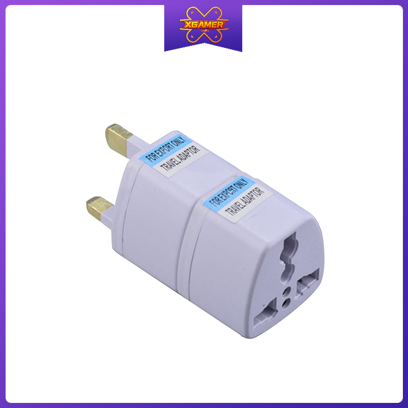 [Ready Stock] XGamer Universal Adapter UK 3 Pin Plug AC Conversion plug