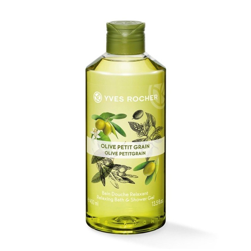 [CHÍNH HÃNG] Sữa Tắm Yves Rocher Olive Petit Grain Olive Petitgrain Bath & Shower Gel 400ml