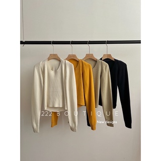 Set áo sát nách cashmere acme 4 13091