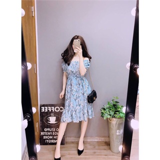 Váy bẹt vai