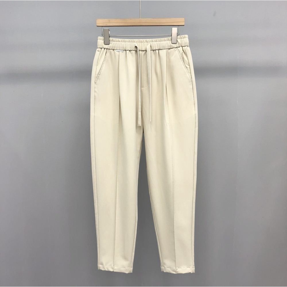 Quần baggy nam cạp chun co giãn Unisex, quần âu chun nam phong cách Ulzzang