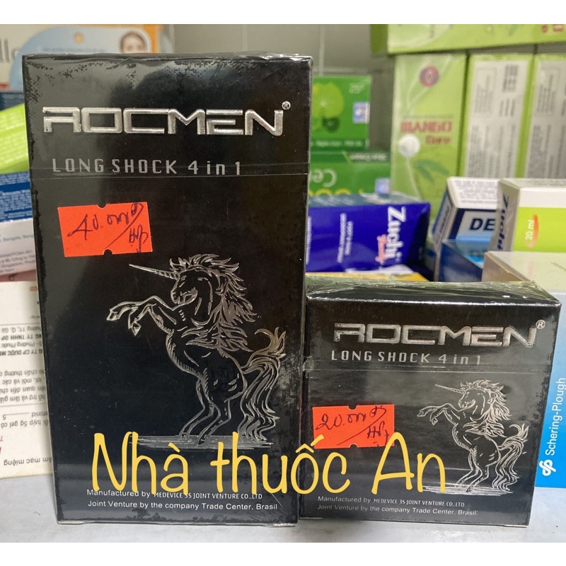 Bao cao su rocmen 4 in 1 hộp 12 cái