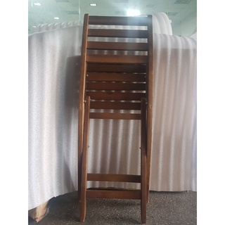 Ghế xếp nan gỗ cao