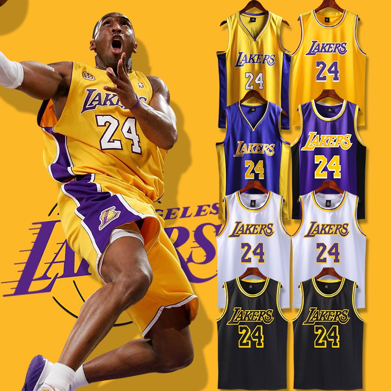 Bộ quần áo bóng rổ Kobe Bryant Lakers