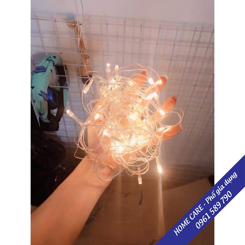 DÂY ĐÈN LED ĐOM ĐÓM DÙNG PIN TRANG TRÍ NHÀ ĐÓN TẾT