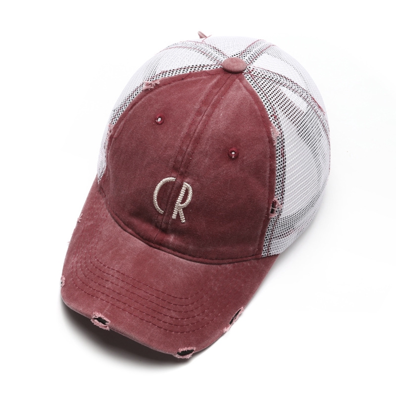 Nón Lưỡi Trai LINJW Phối Lưới Thời Trang 2020 Cho Cả Nam Và Nữ