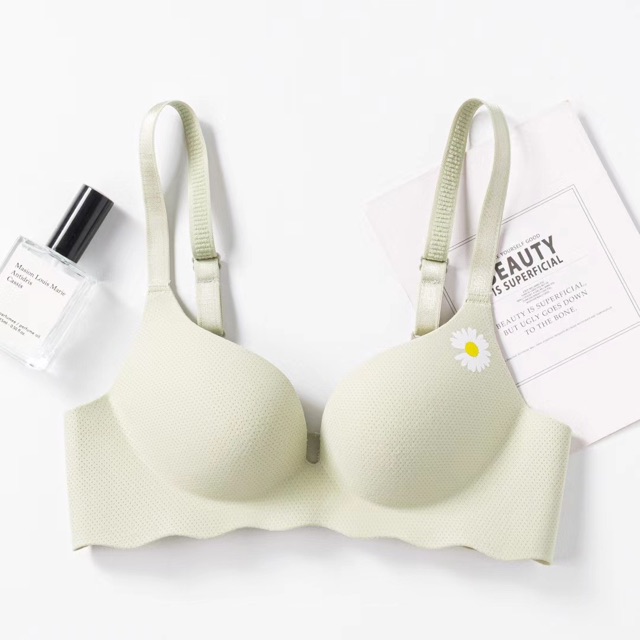 Áo lót nữ- Áo lót Doris AL001 hoạ tiết hình lá, áo k gọng nâng ngực hình bàn tay | BigBuy360 - bigbuy360.vn