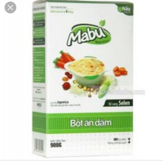 Bột ăn dặm mabu 900g