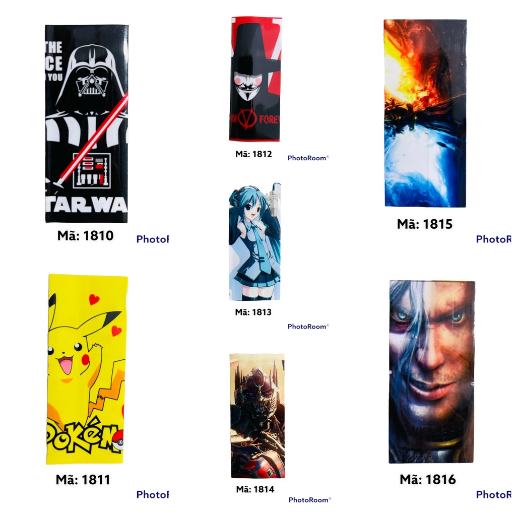 Combo 10skin pin 18650