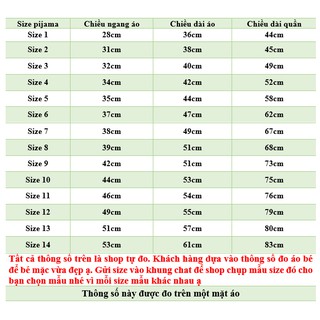 (Ảnh thật) Pijama phi bóng dài tay cho bé