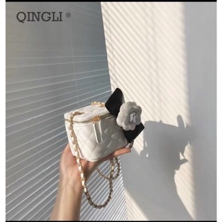 Túi xách nữ Cốp  hoa trà mini mới❣️🚛Freeship❣️