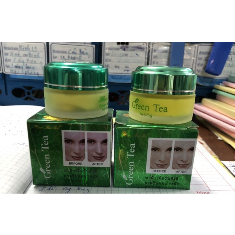Kem Trà Xanh Green Tea Ngăn Ngừa Nám Màu Vàng