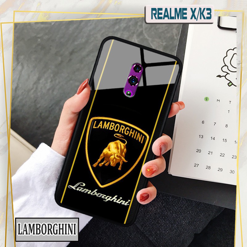 Ốp lưng Realme X - in logo hãng xe oto