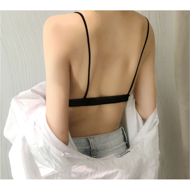 BR05 Áo bra PHI LỤA dây chun co dãn ,đệm mỏng viền ren sexy hút hồn