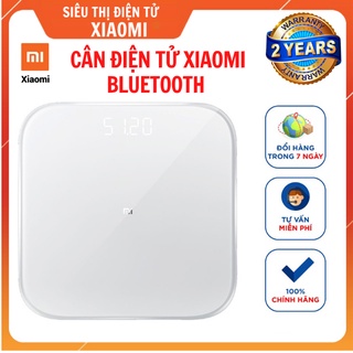 Cân Điện Tử Thông Minh Xiaomi Bluetooth Body Fat Scale 2 Universal - Bác Sĩ Gia Đình, Trợ Lý Sức Khỏe - Chính Hãng