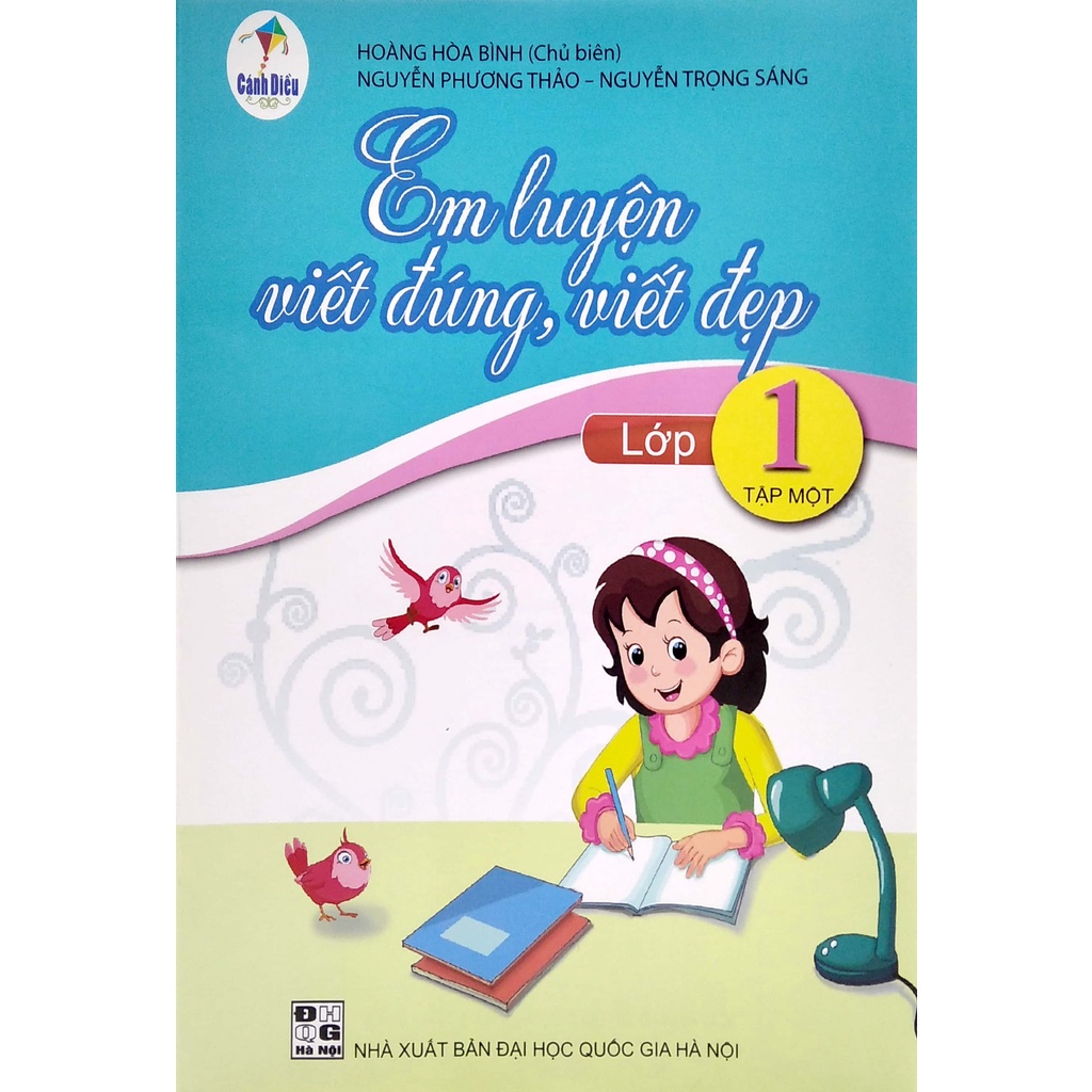 Sách Em Luyện Viết Đúng, Viết Đẹp Lớp 1 - Tập 1 (Bộ Sách Cánh Diều) - 2020