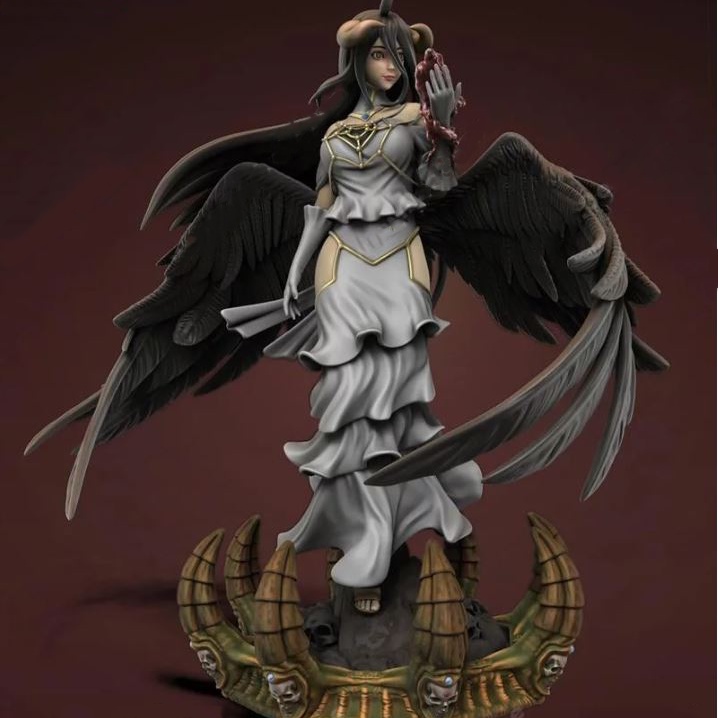 Mô Hình Albedo Over Lord Bằng Chất Liệu Nhựa Resin - Cao 18 cm